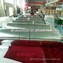 Fabrication en Chine de ruban adhésif en aluminium, ruban adhésif en aluminium / rouleau en aluminium, emballage en aluminium